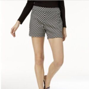 Inc. Argyle Diamond Pull On Stretch Dress Shorts Size 12